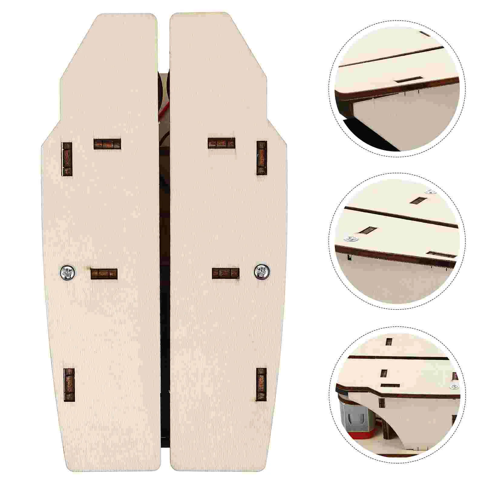 

Paper Airplane Launcher 3D Wooden Toy Kids Model Craft Assembly Puzzles Educational Gift Desk Bookshelf Decor Mini House