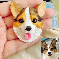 Custom 3D Pet Portrait Stereo Avatar Personalized 3D Kitten Head Photo Plaster Pet Avatar Ornaments Cute Accessories Her Gifts