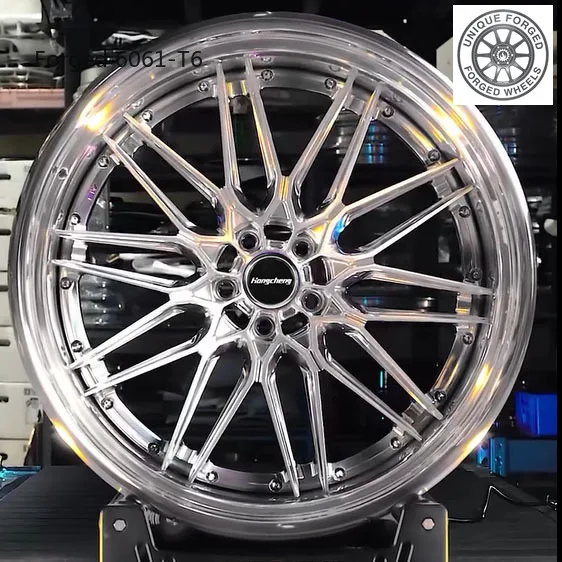 

Новые кованые диски 2026 года, полностью полированные, глянцевые, из 2 частей, 18-24 дюйма, с центральными элементами и ободами, роскошные легкосплавные диски