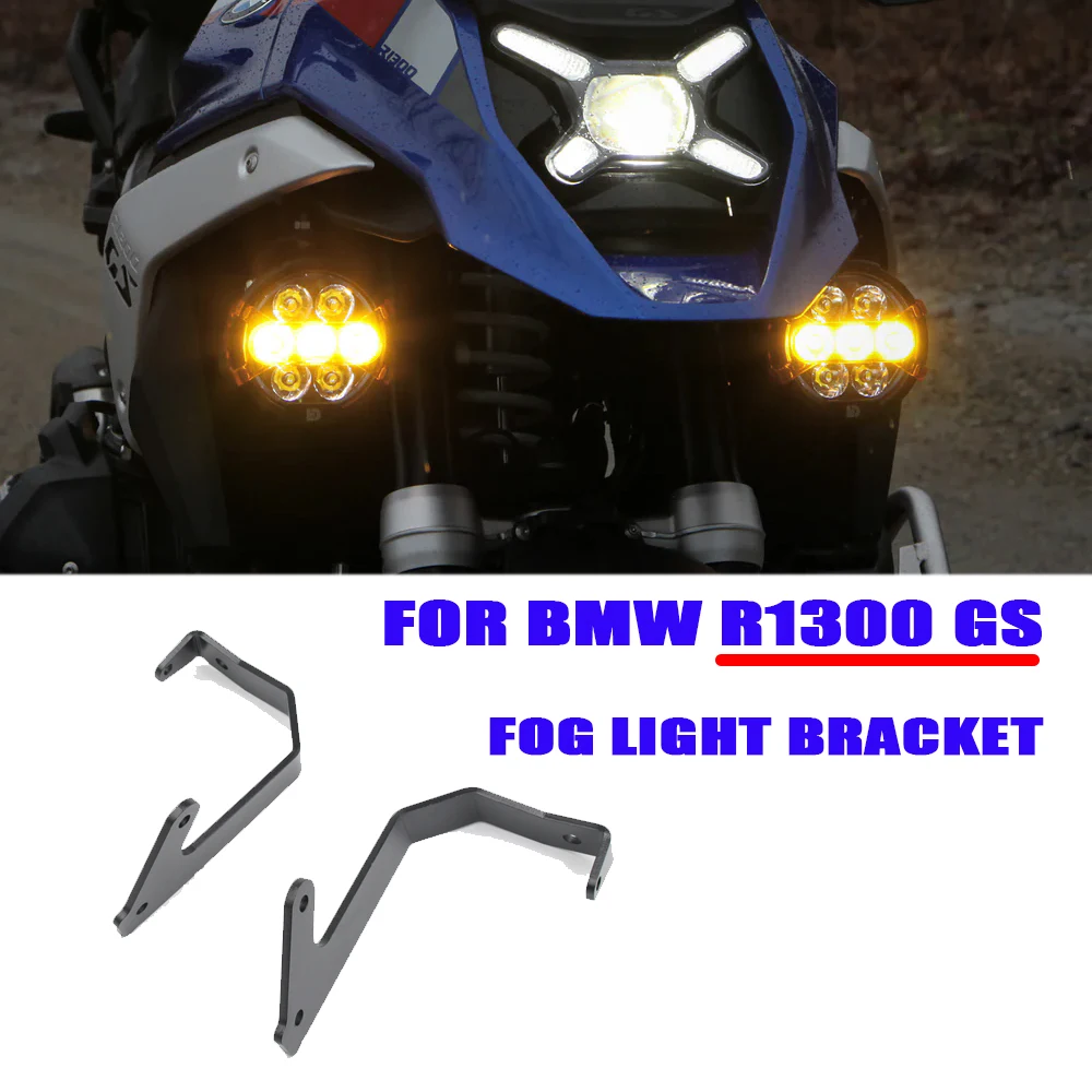 

Для BMW R1300 GS GS1300 1300, кронштейн вспомогательного фонаря, алюминиевый кронштейн противотуманной фары R1300gs, детали мотоцикла, кронштейн противотуманной фары, аксессуары