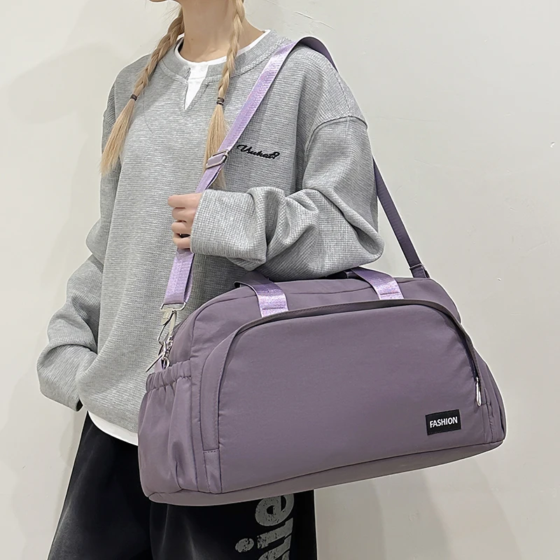 Outdoor Sports Gym Bags Woman Man Dry-wet Separation Shoulder Bag