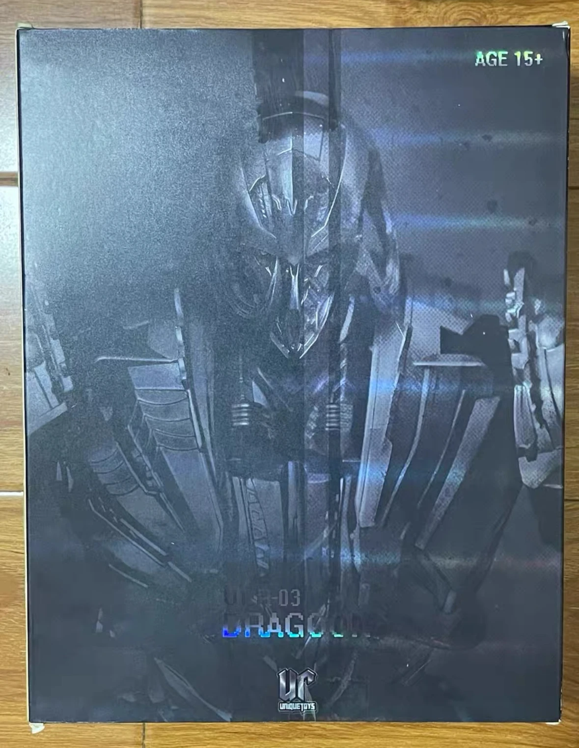 [En Stock] jouet Unique de vente chaude UT R-03 R03 Gairon Megotroun MG réservoir Extra grande taille film brillant figurine Robot