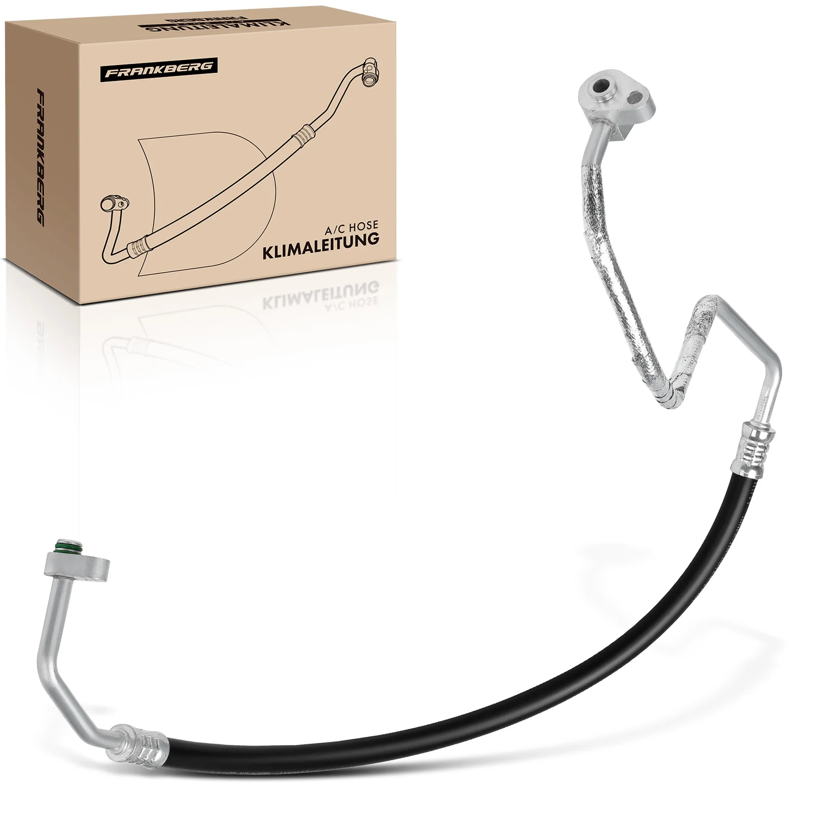 Frankberg 1x hogedrukleiding airco voor Fiat Ducato Citroen Jumper Peugeot KTT160184 1620299780 1378345080