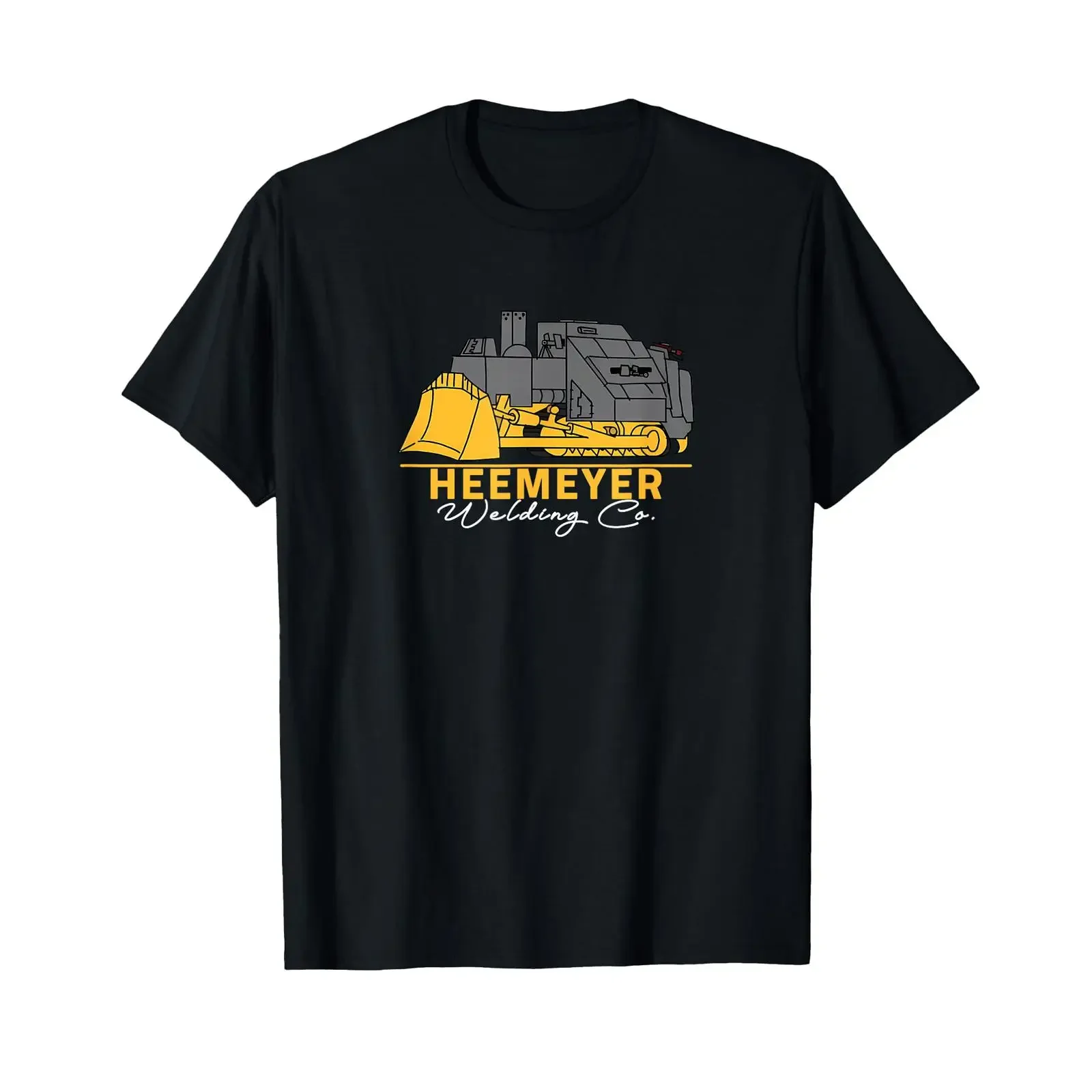 Heemeyer Welding Company Bulldozer Equipment Heavy Machinery T Shirt vintage Washed Soft Versatile designer clothes Slightly