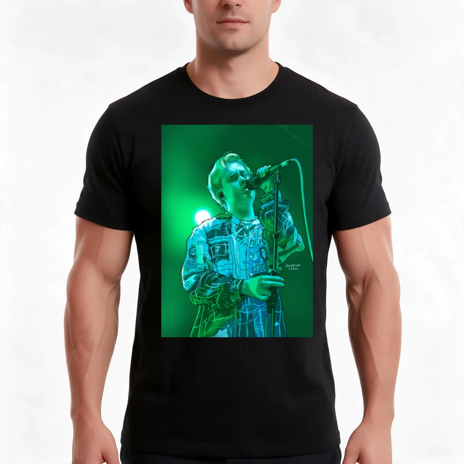 Conor Mason T-Shirt Summer Casual Cotton Tee Oversized Streetwear Tops Vintage Graphic Print Loose Fit Short Sleeve