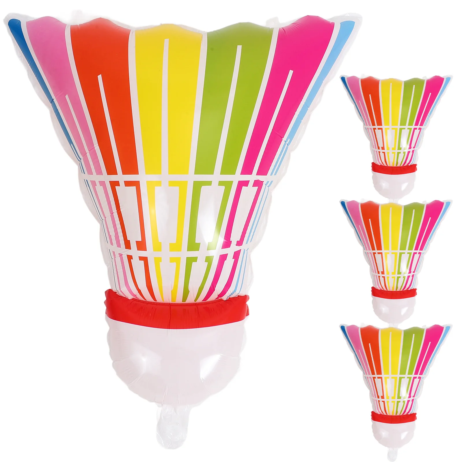 

4Pcs Badminton Balloon Birthday Party Supplies Giant Badminton Shaped Balloons Sports Event Festival Party Balloons Decoration