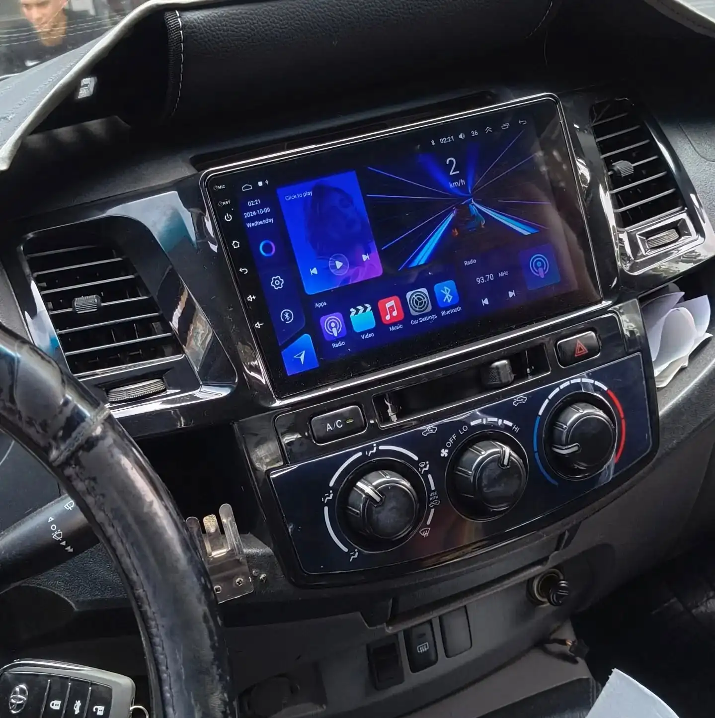 

8G Ram Android 14.0 Car Autoradio Stereo Video Audio A/V HU For Toyota Hilux 2005 - 2015 Auto Gps Navigation Tape Carplay Auto