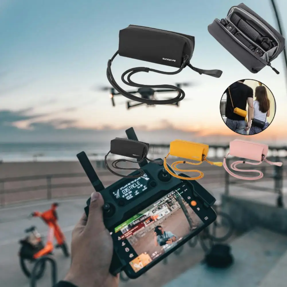Funda blanda Universal de 3 colores para cámara deportiva para DJI Pocket 3/Action 5 Pro/Action 4/para Insta360 X5/X4/Go3S Estuche de transporte Sho