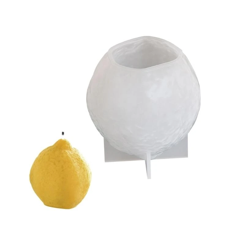 Scented Silicone Mold for 3D Lemon Designs In Various Crafts Soap Making