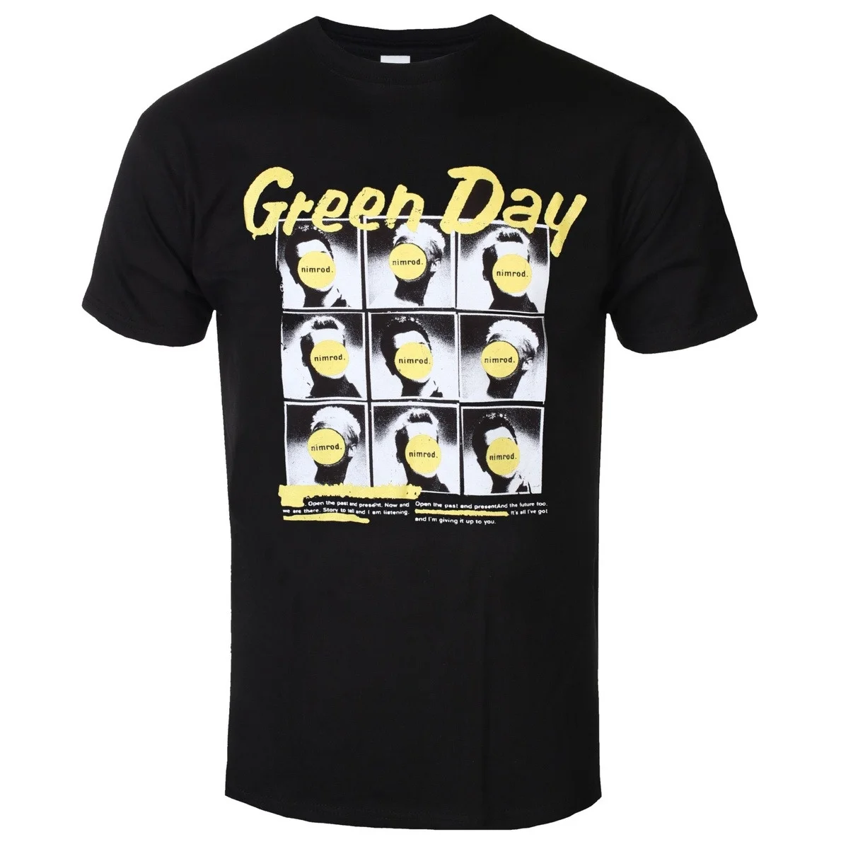 Green Day American Idiot Herzgranaten-Grafik-T-Shirt Klassischer Punk-Rock Retro Streetwear Locker Sitzend Unisex für Musikfans – Detail 6