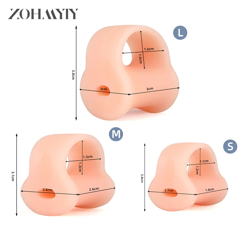 1 Paar Siliconen Bot Duim Orthesen Corrector Hallux Valgus Teen Separator Voeten Zorg Duim Orthesen Voetverzorging Tool