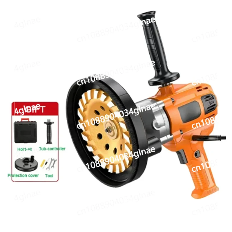 

Concrete Grinder Multi-Function Rough Grinder Polishing Machine Wall Flooring Splicing Joints Cement Block Grinder 220V