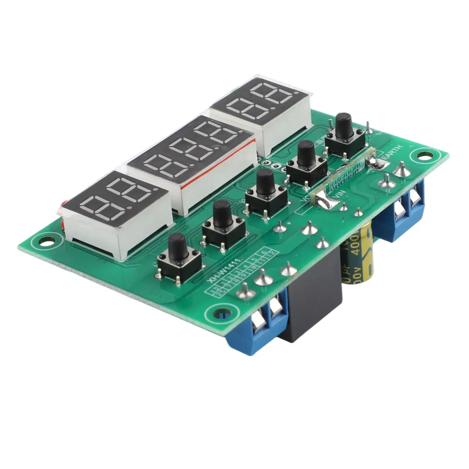 

Цифровой контроллер температуры, LED-термостат с интеллектуальным управлением, 10А, 220В переменного тока, оборудование для управления шасси теплиц