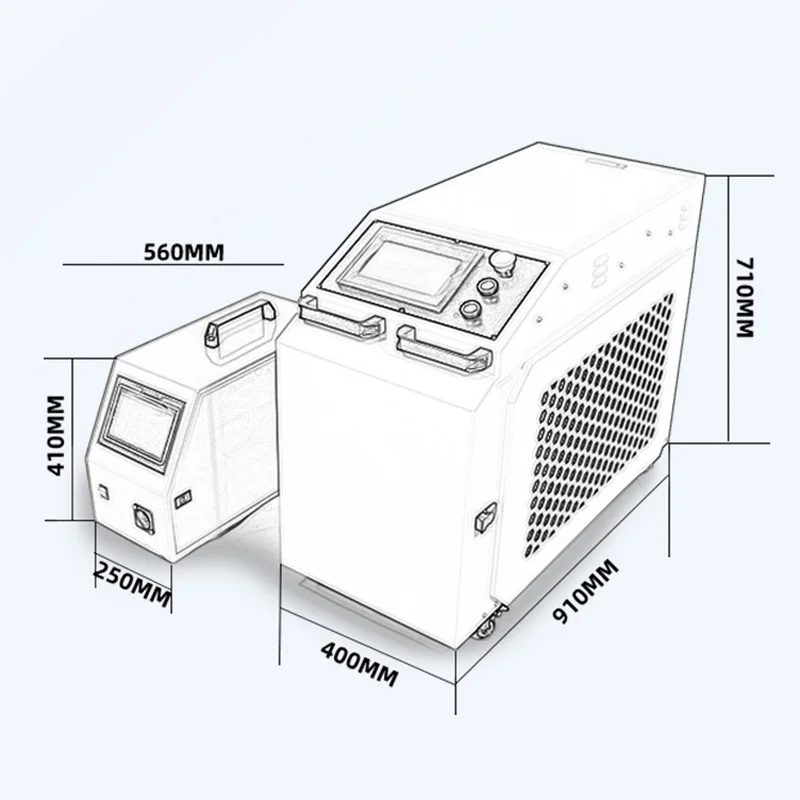 

Handheld laser welding machine Automatic wire feeding Stainless steel Carbon steel Copper aluminum alloy galvanized sheet New en