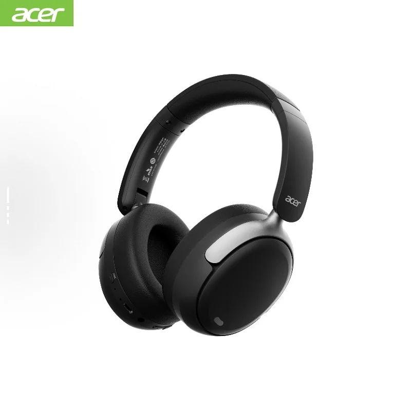 

Acer OHR516 Bluetooth 5.4 Headphone 48dB ENC Noise Canceling Hi-Res Spatial Audio Over Ear Wireless Earphone Headset Gamer
