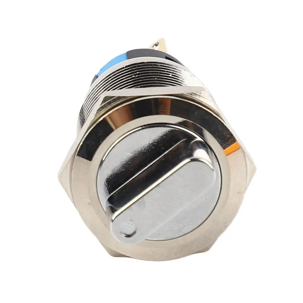 19mm Rotary Changeover 3 Pin And 2 Level/6 Pin And 3 Level Waterproof Selector Switch Durable IP67 Change Over Knob Switch