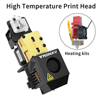 3D Printer Accessories 3mm hotend Full Metal Dual Gear Extruder 320℃ High Temp Print head For VEHO Series