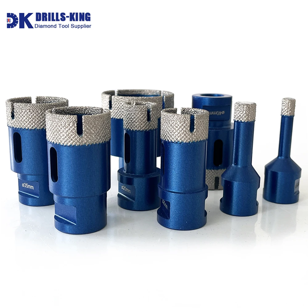 

Matrix Diamond Drill Bit Porcelain Tile Crowns For Granite Marble Stone, Hole Saw Drill 6/8/10/12/20/25/35/68mm 1Pc Hole Saw