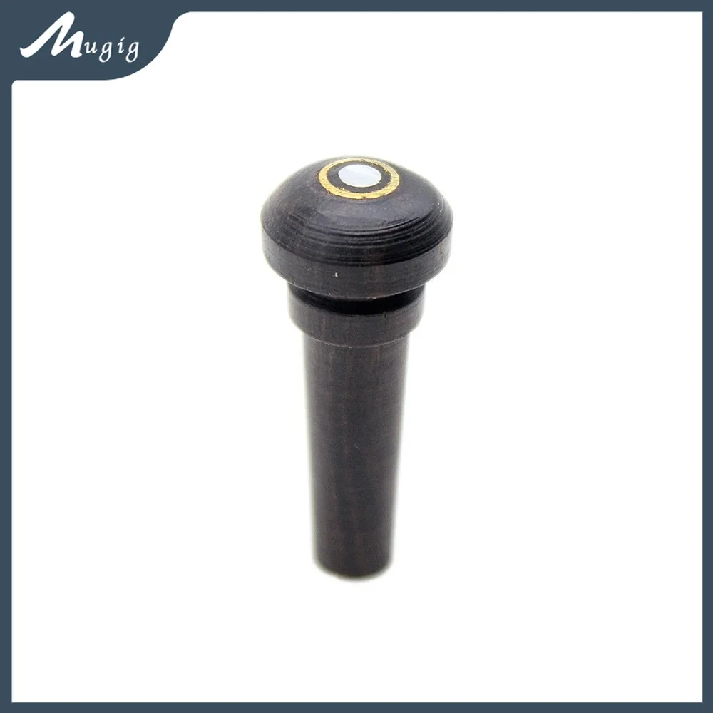 

Violin Shop Repair Parts Accessories Ebony End Pin With Paris Eye For 3/4 4/4 Any Size Fiddle Luthier Parts Violin End Pin Music