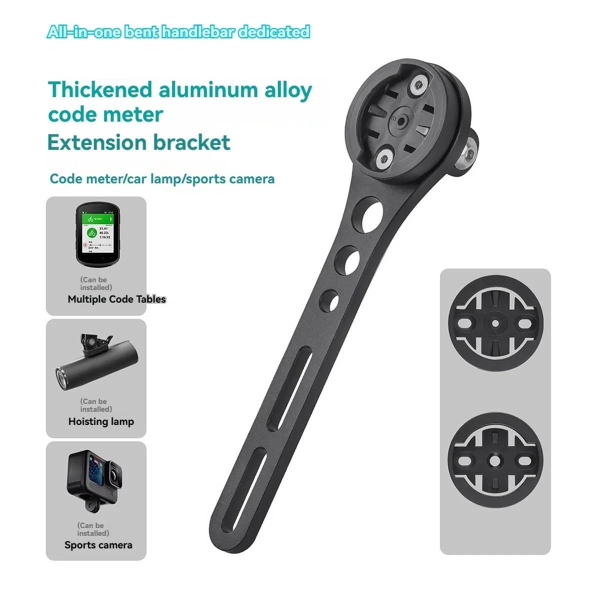 A71P دراجة حامل كاميرا الكمبيوتر الدراجة المقود جبل المعدات الطريق الجبلية الدراجات قوس ل #3