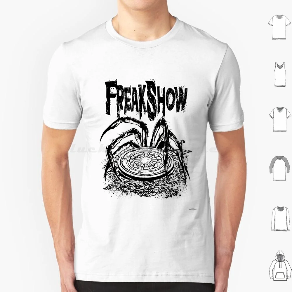 

Freakshow Spider Legs T Shirt 6xl Cotton Cool Tee Freakshow Spider Horror Freak Show Scary Arachnid Sewers Mutations