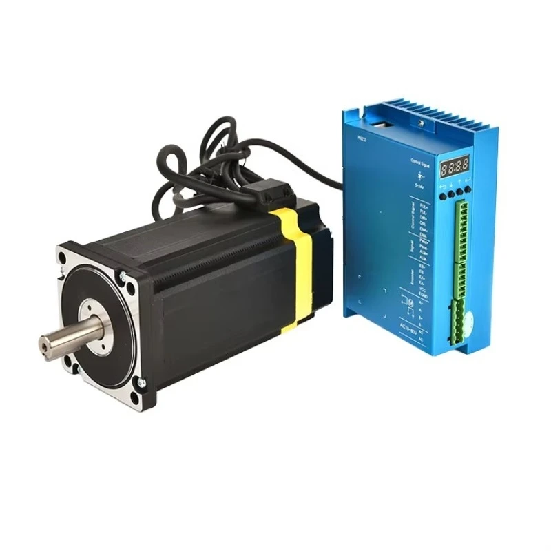 

High Quality Nema 34 Hybrid Stepper Motor 86*86mm DC Step Motor Flange 8NM Flange Hybrid Stepper Motor Wholesale Product