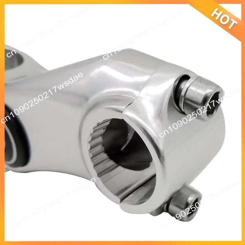 

X08A Bike Stem Adjustable Bicycle Handlebar Riser Extender 25.4Mm For Road Bike Mountain Bike MTB BMX