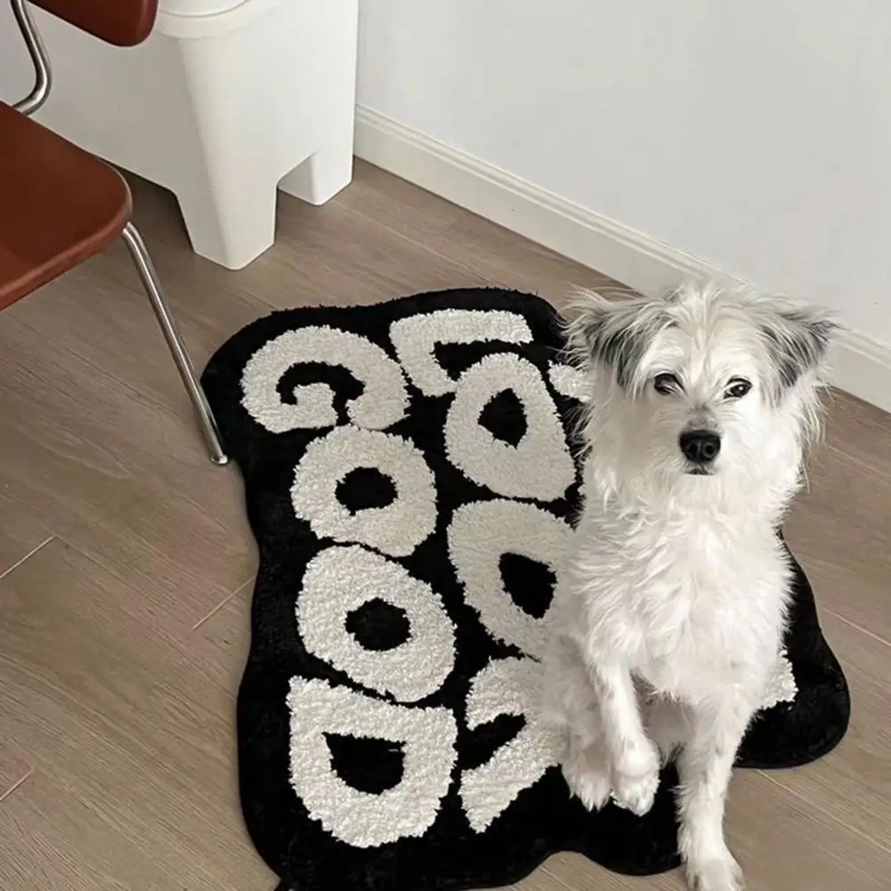Floor Protection Mat Ultra-thick Bath Mat with Anti-slip Backing Super Soft Quick-dry Bathroom Rug Water Absorption for Room