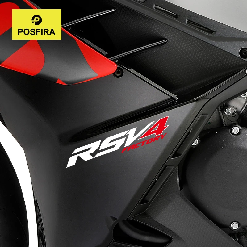 

Виниловые наклейки POSFIRA для обтекателей мотоциклов Aprilia RSV4 Factory 1100 2019-2025 (2020, 2021, 2022, 2023, 2024) – Аксессуары