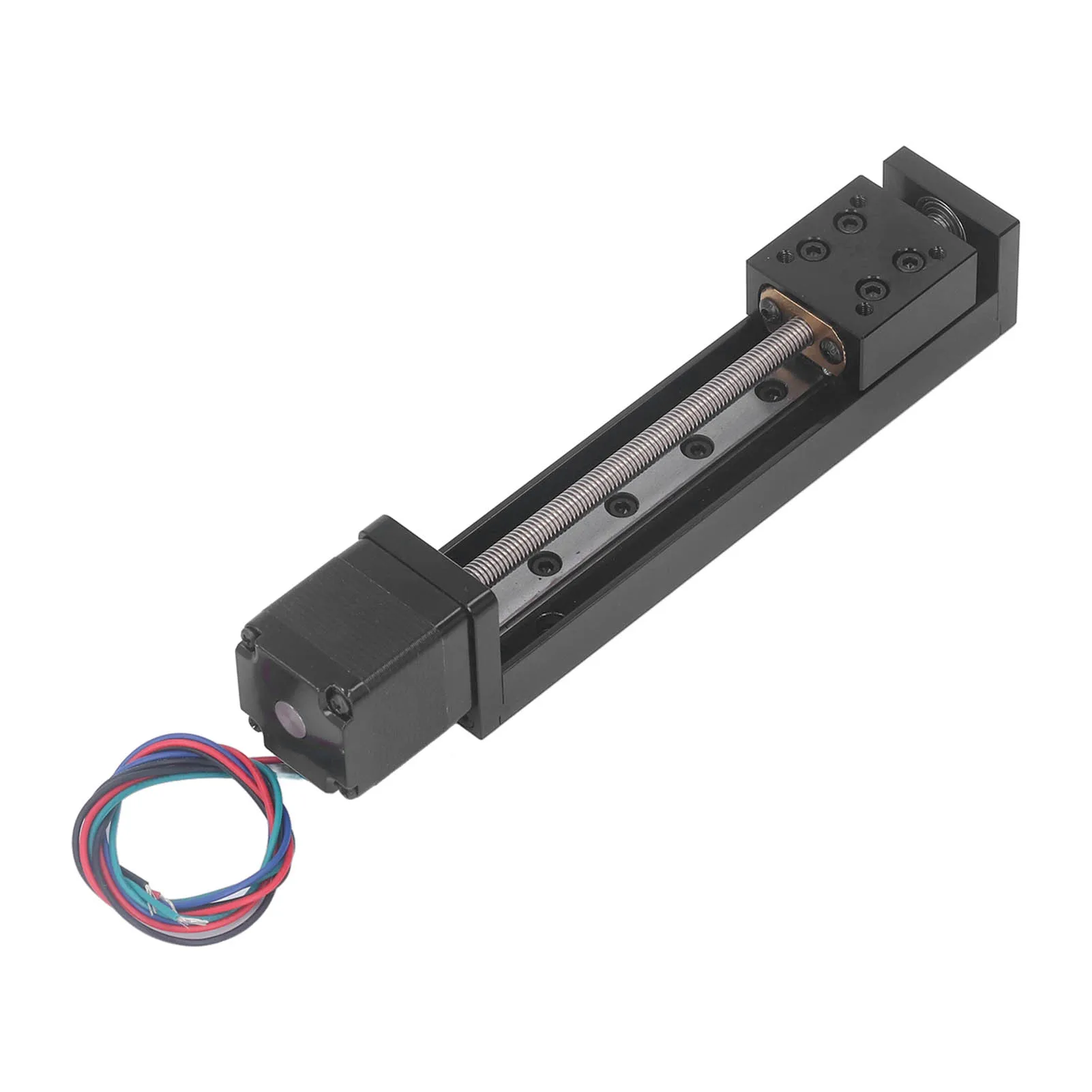 

100mm Stroke Linear Slide Stage Table 28 Stepper Motor High Accuracy Single Rail Linear Motion Stage X Y Z Axes