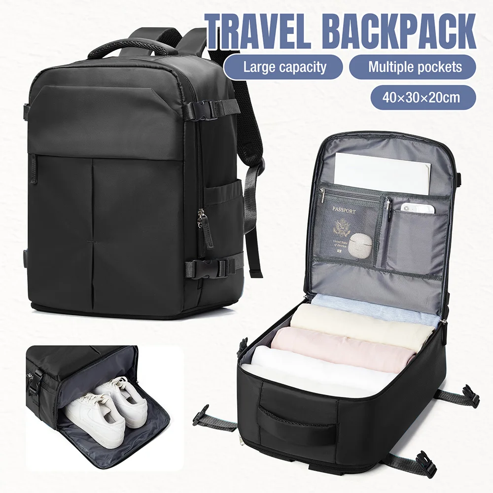 Man Work Backpack Travel Backpack Handbag, Backpack Travel Cabin Plane 40x30x20 Ryanair Cabin Bag, Portable Backpack, Laptop Bag