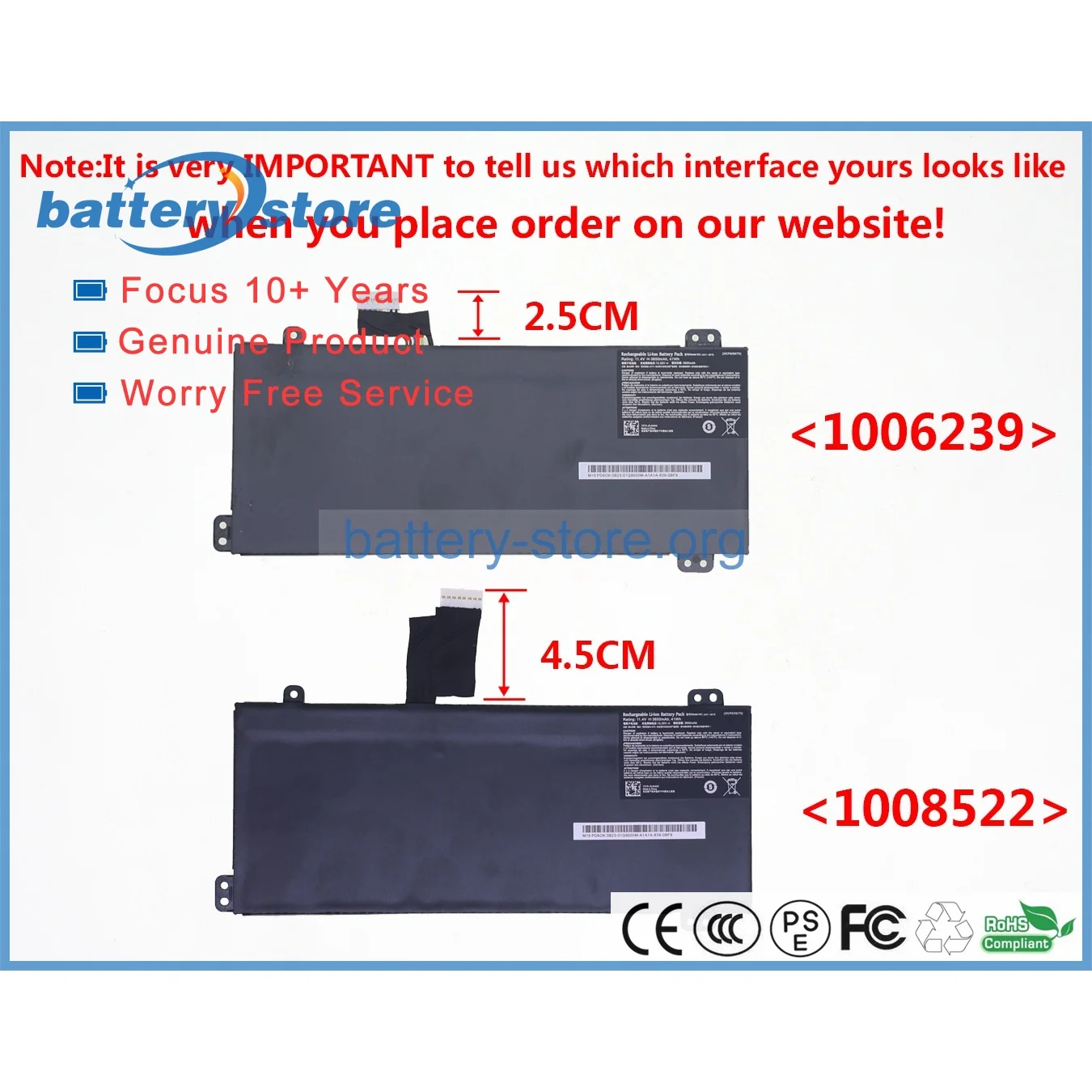 Genuine A31-M15,0B23-01Q9000M,40068772 original laptop batteries for XIAOMAI 6pro,XIAOMAI 6A,Akoya E6247,Akoya E6245,11.4V