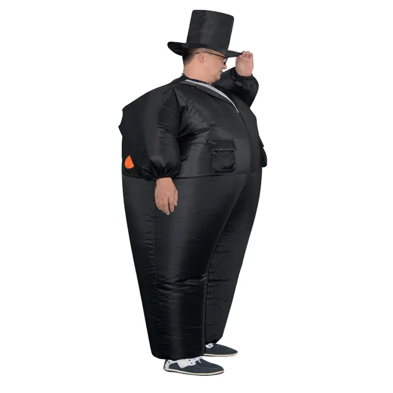 Funny Groom Inflatable Costume Adult Walking Fun Christmas Full Body Groom Inflatable Doll Costume Party Halloween Props