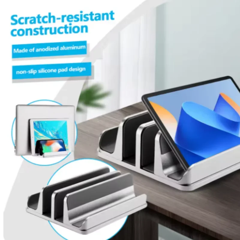 Legierung Notebook Ständer Vertikale Ständer Computer Ständer MacBook Pro Desktop Storage Rack Basis Tablet Ständer Vertikale Laptop Aluminium