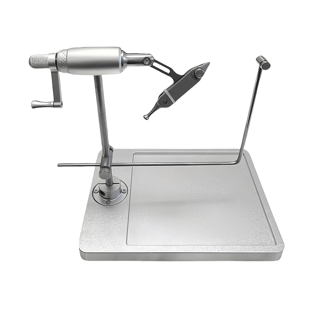 Station with Rotating Bobbin Tool – Adjustable Design for Jig & Lure Making
