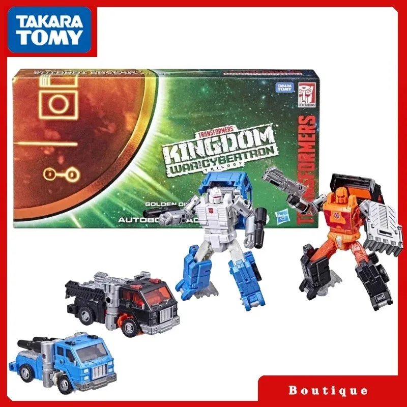 In Stock Transformers Toys War for Cybertron Golden Disk Collection Road Ranger&Puffer Anime Action Figures toy gift Collectible