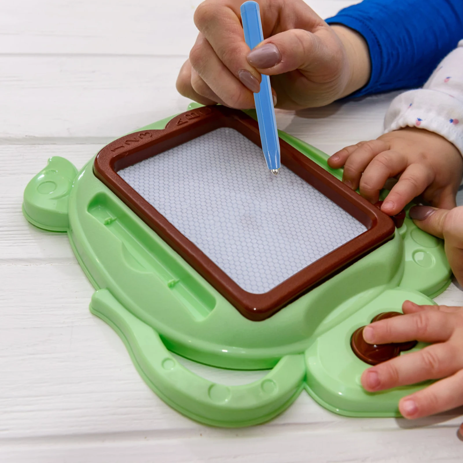 

3PCS Magnetic Drawing Board Pen Sturdy Kids Creativity Sketch Doodle Tablet Steel Ball Replacement Whiteboard Tool Art Supply