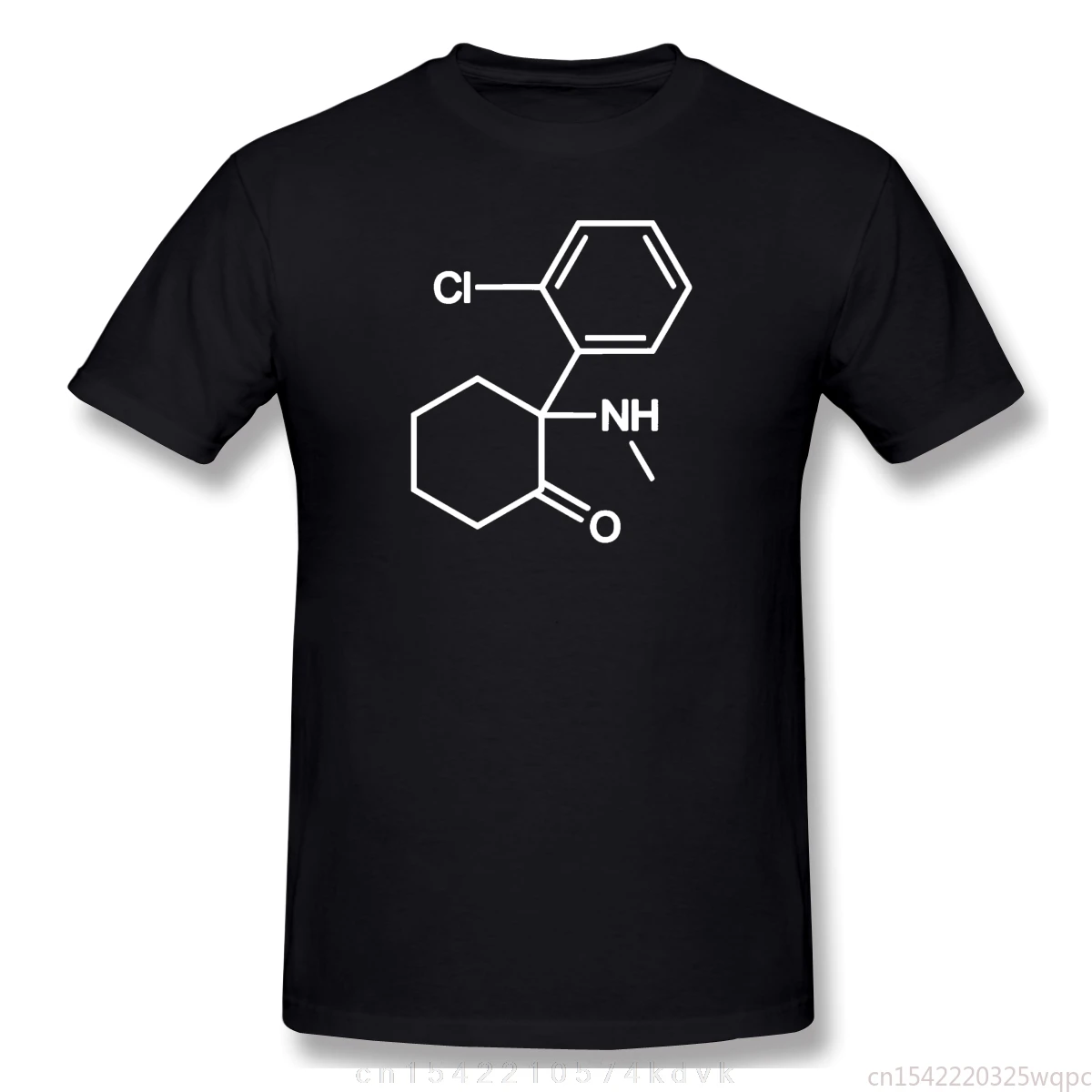 Camiseta De Algodón Para 100%, Camiseta Estampada De Talla Grande Ketamina, Tops Camisetas De Gran tamaño