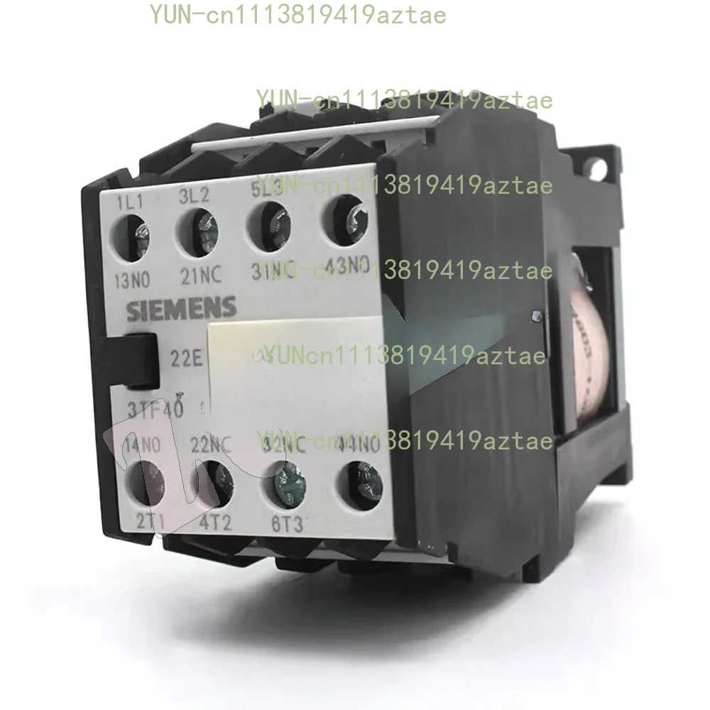 Original SIEMENS 3TF40 22-1X Contactor Relay Voltage DC 24V 110V 220V 1XF4 1XM4 1XB4 Elevator Accessory 3TF4022-1X 22E 2NO 2NC