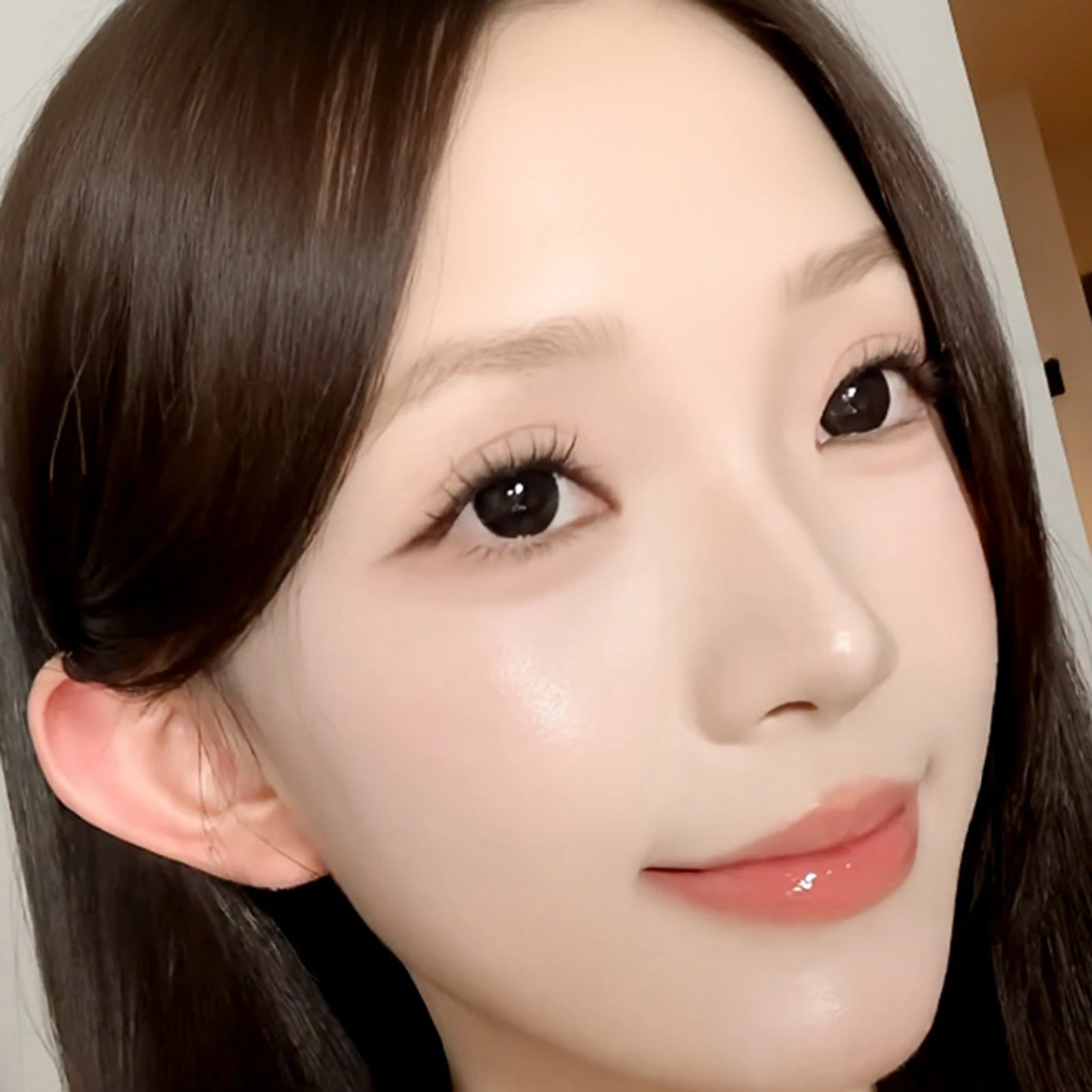 Cílios postiços estilo coreano, sem necessidade de cola, faça você mesmo, aglomerados de cílios para mulheres, meninas, grupo pop, maquiagem, extensão de cílios