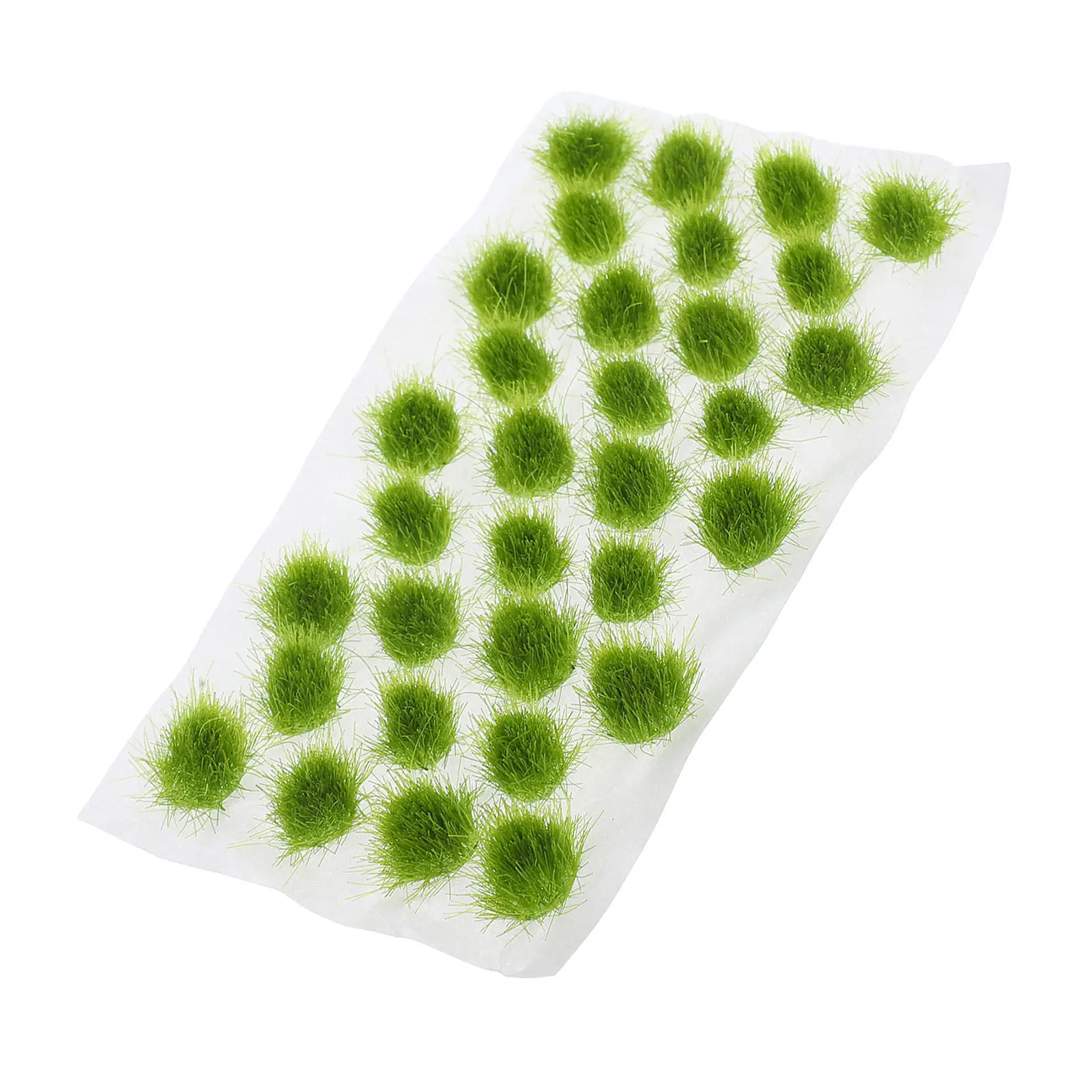 1Sheet Simulated Grass Cluster Realistic Sand Table Scenery Miniature Landscape Decor Artificial Turf for Architectural Models