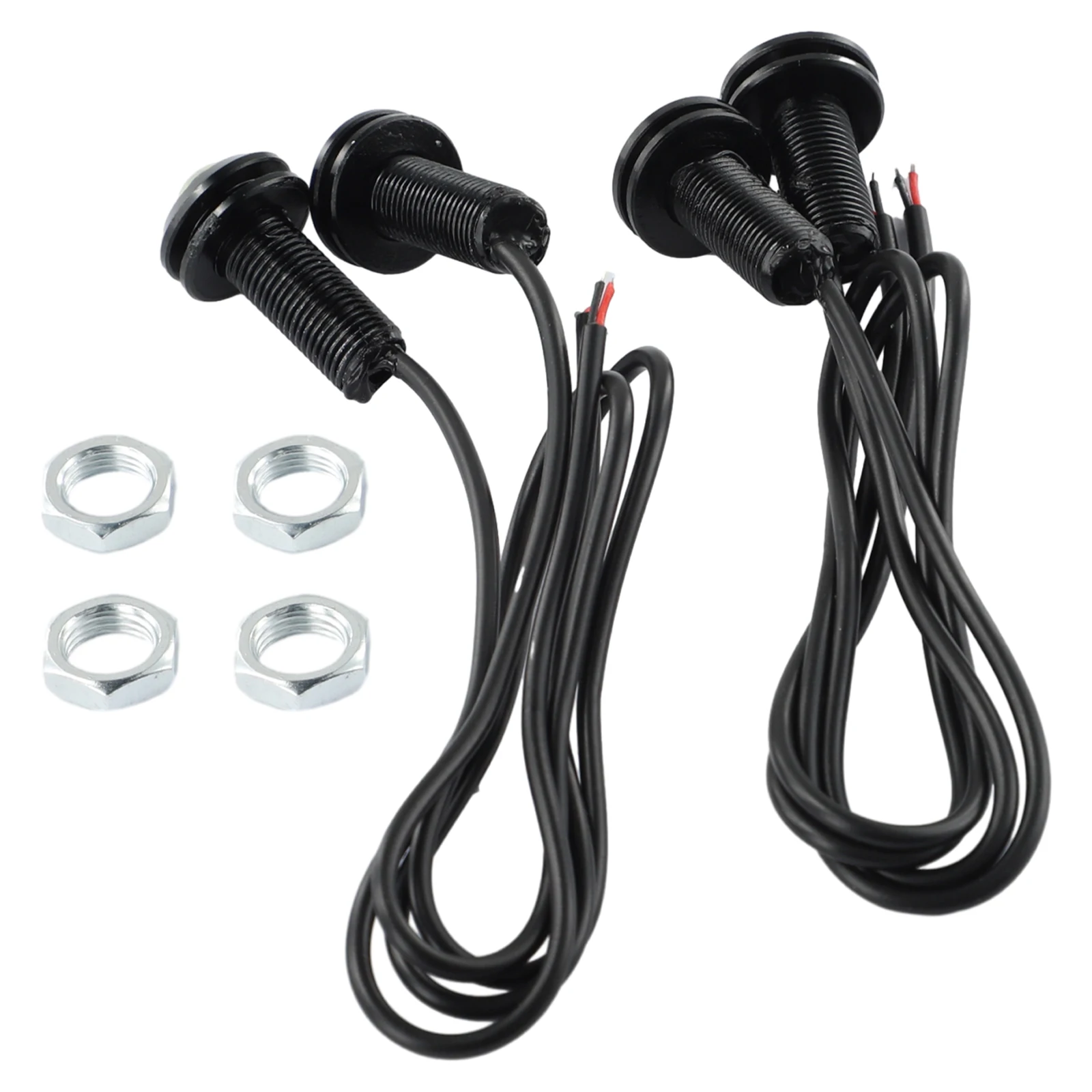 4個 LEDグリル照明キット トラック フォードSUVスタイル トラック フォードSUVスタイル ユニバーサルカーライト フロントグリルランプ