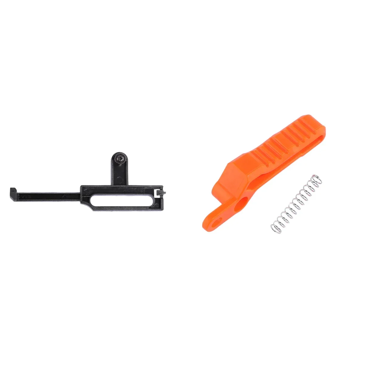 2pcs/set Worker Lengthen Final Stage Pushrod Modified Toy Accessories Bullet Clip Releaser for Nerf Stryfe