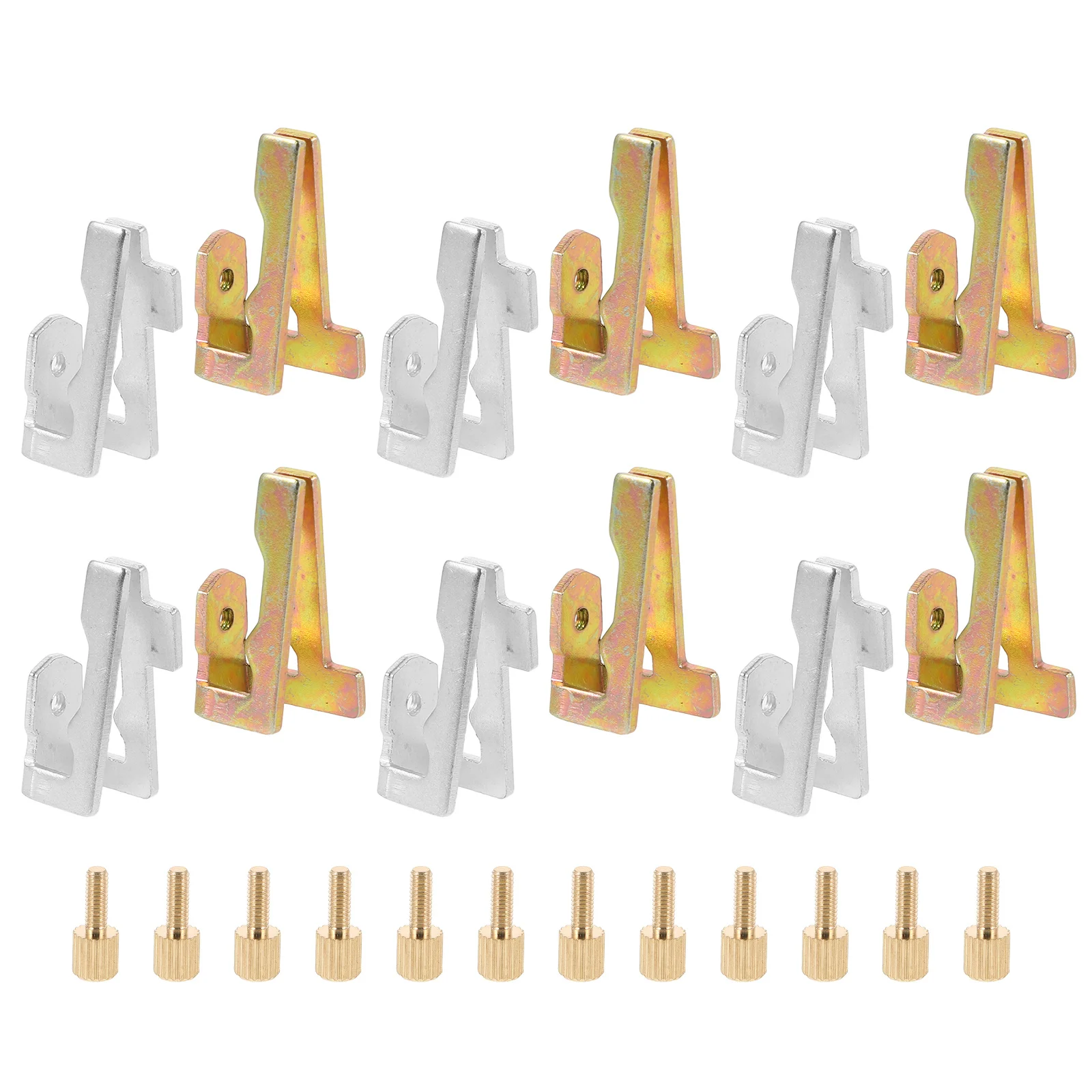 

12Sets Time Switch Trippers High Compatibility Durable Small Metal Timer Replacement Trippers for Home Office Factory Timing