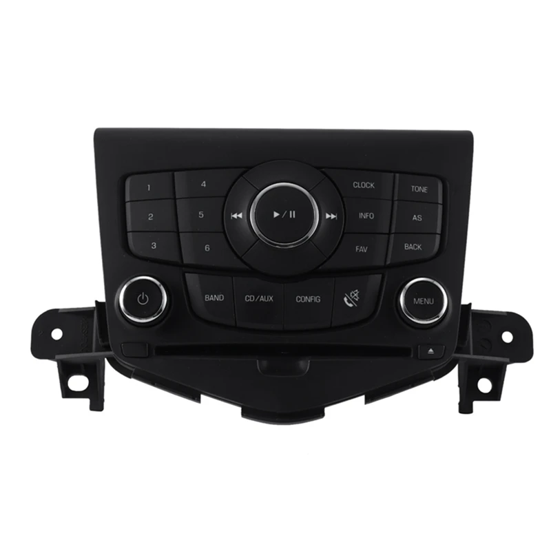 Car Central Multimedia CD Player Control Switch Panel For  Cruze 2012-2015 Radio Control Button Switch Parts