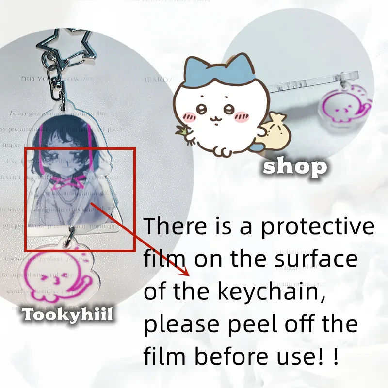 Homestuck AdiosToreador Dave Acryl-Schlüsselanhänger Dekorationszubehör Anhänger Schlüsselanhänger Figuren Mädchen Tasche Geburtstagsgeschenk – Detail 1