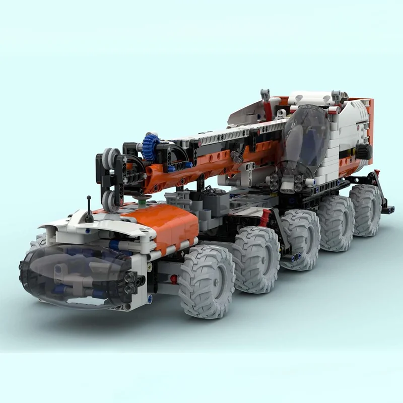 1391PCS Moc Heavy Module Crane LT78+C Technology Building Blocks Creative Gift for Kids Birthday Educational Toy