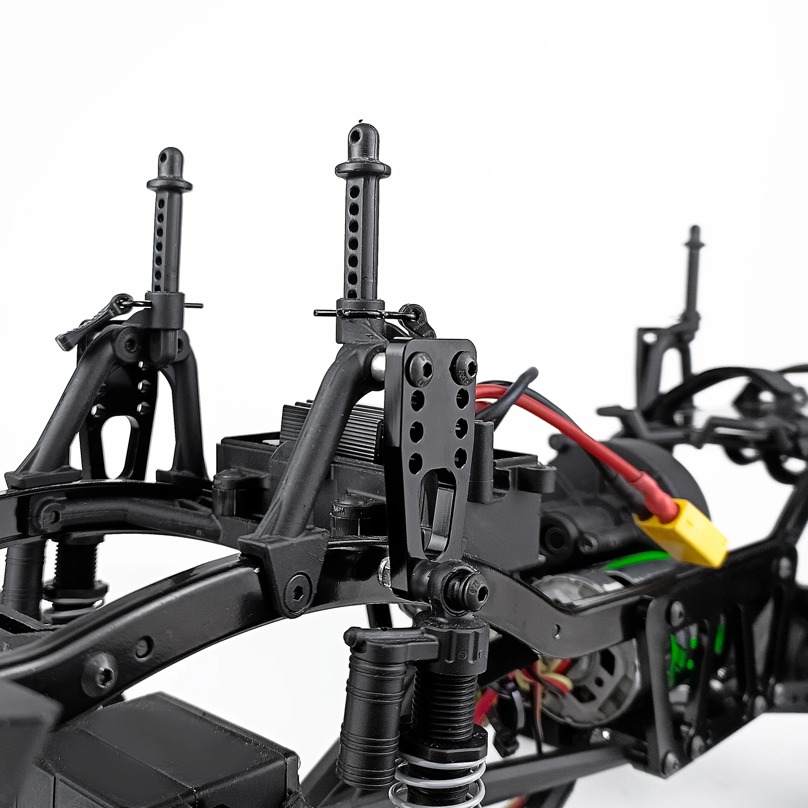 AXSPEED Aluminum Alloy Chassis Lift Plate Set for 1/10 Axial SCX10 RC Truck Models Car Upgrade Parts