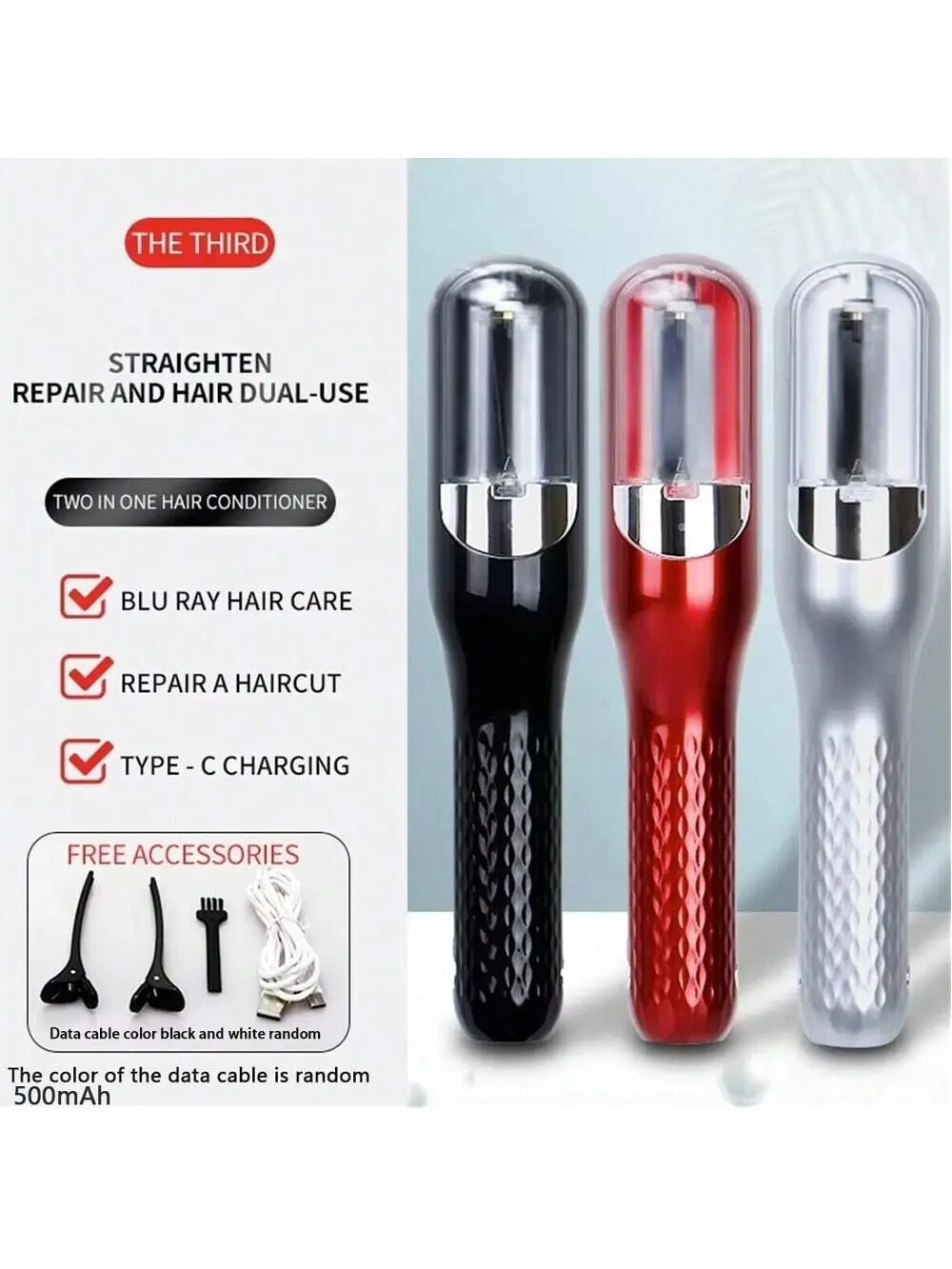 2026 أدوات قص الشعر متعددة الوظائف للنساء، مزيل أطراف مقسمة أوتوماتيكي، قابل لإعادة الشحن #5