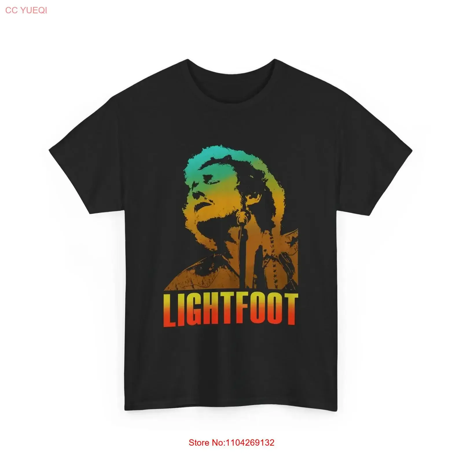 gordon lightfoot fan art T Shirt vintage Washed Soft streetwear Stylish Stretched Comfortable graphic Top For Everyday Wear
